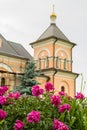 The Orthodox monastery of Vvedenskaya Optina Pustyn in the Kaluga region of Russia.